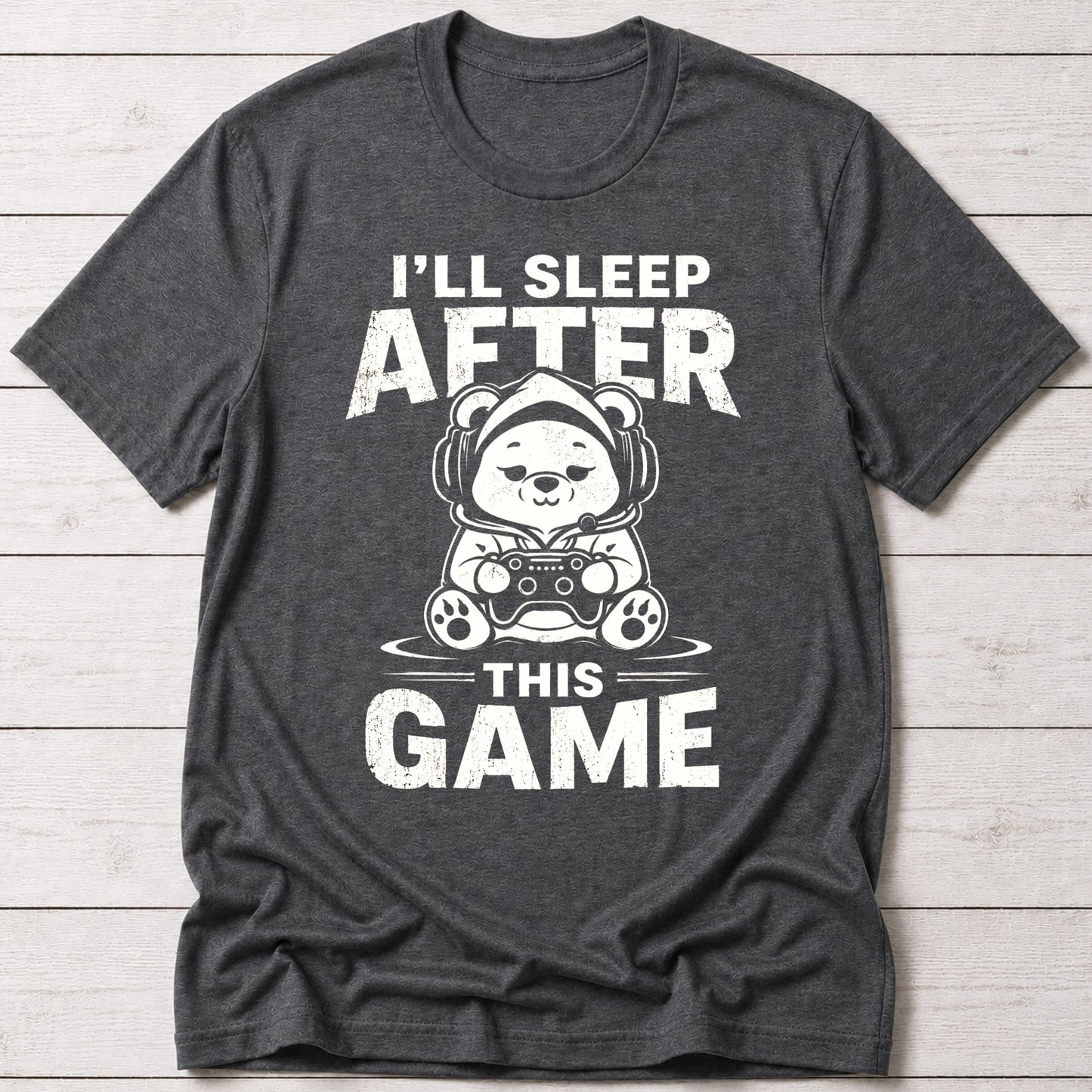 T-Shirt Dark Grey Heather / S Sleep Can Wait T-Shirt