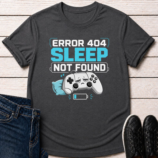 T-Shirt Dark Grey Heather / S Sleep Not Found T-shirt