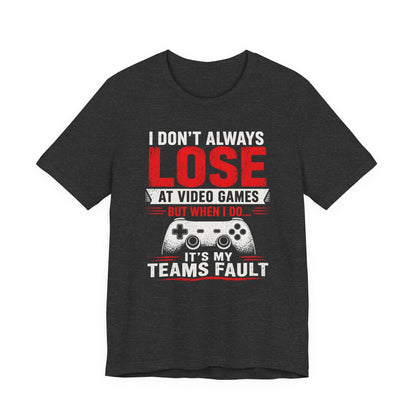 T-Shirt Dark Grey Heather / S Team Fault T-shirt
