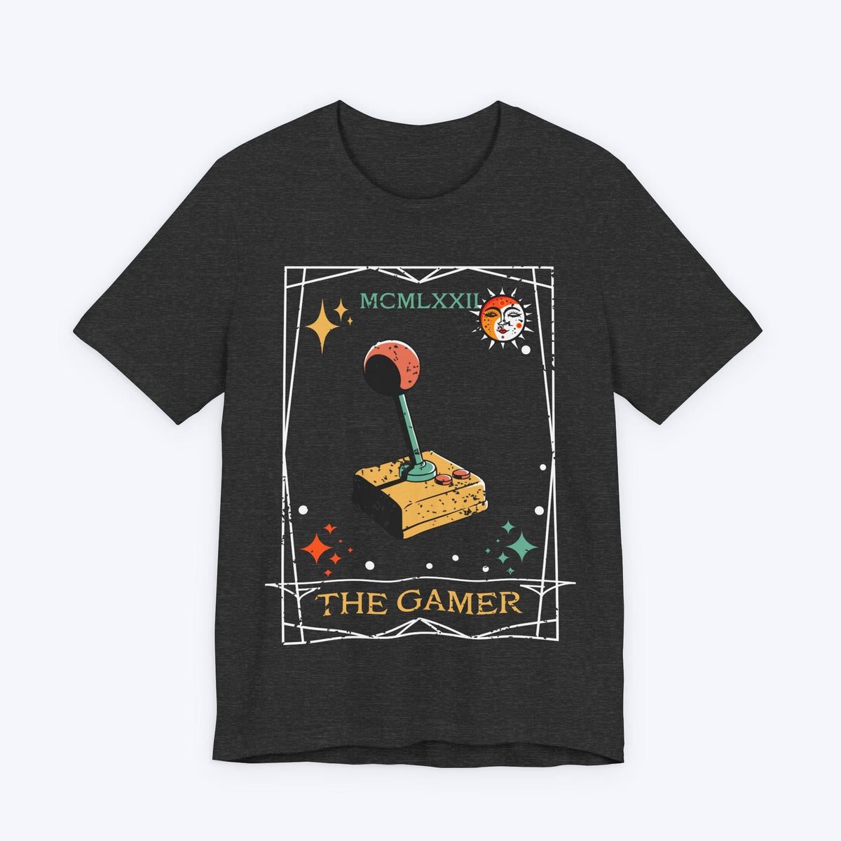 T-Shirt Dark Grey Heather / S The Gamer "Tarot Card" T-shirt