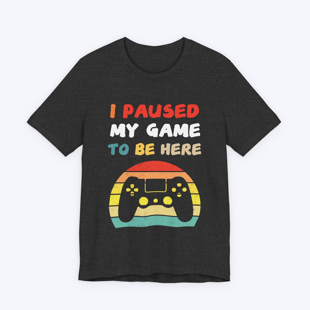 T-Shirt Dark Grey Heather / S The Real World Feels Fake T-shirt