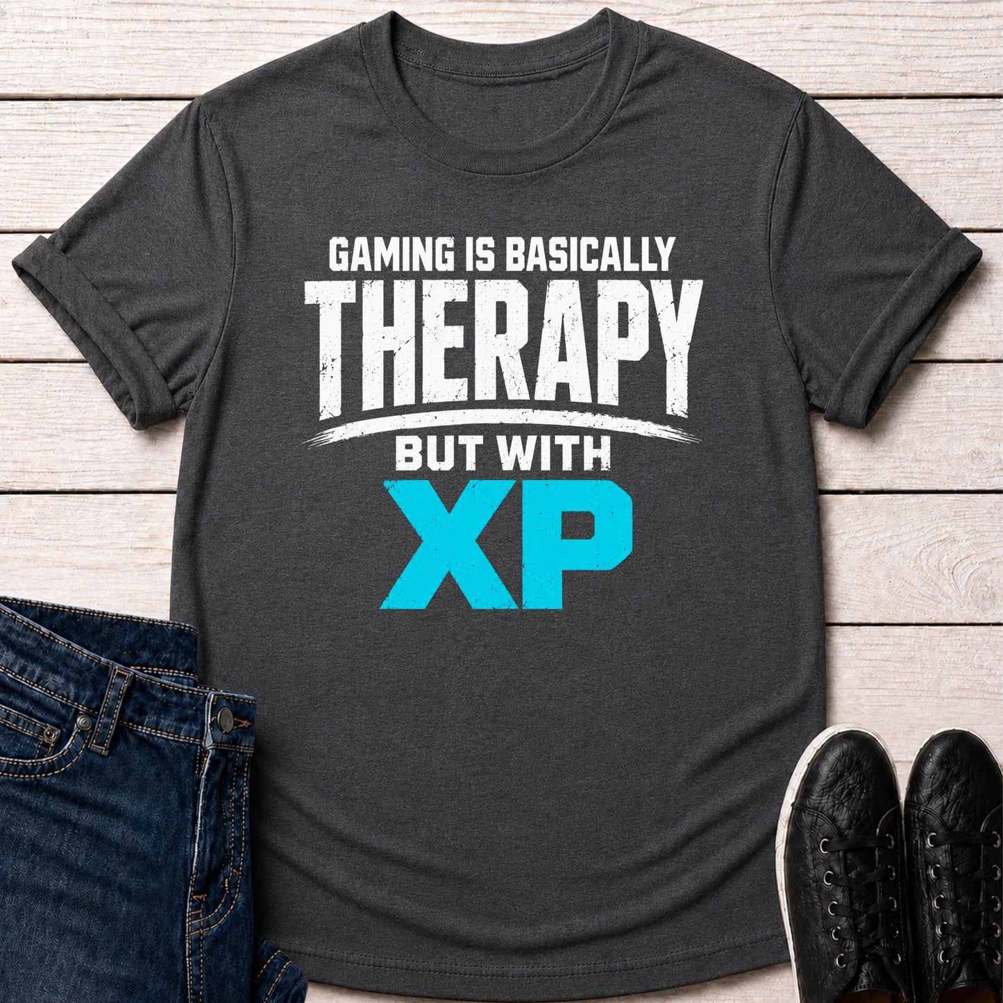 T-Shirt Dark Grey Heather / S Therapy Session T-shirt
