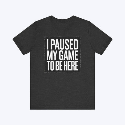 T-Shirt Dark Grey Heather / S This is My Side Quest T-shirt
