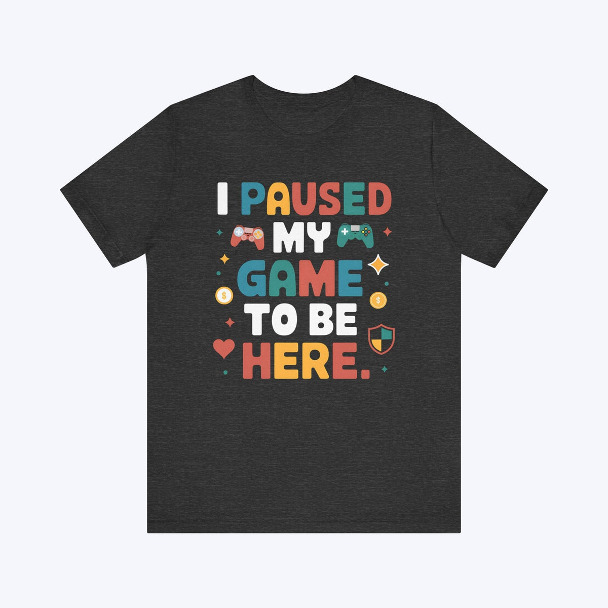 T-Shirt Dark Grey Heather / S This is My Social DLC T-shirt