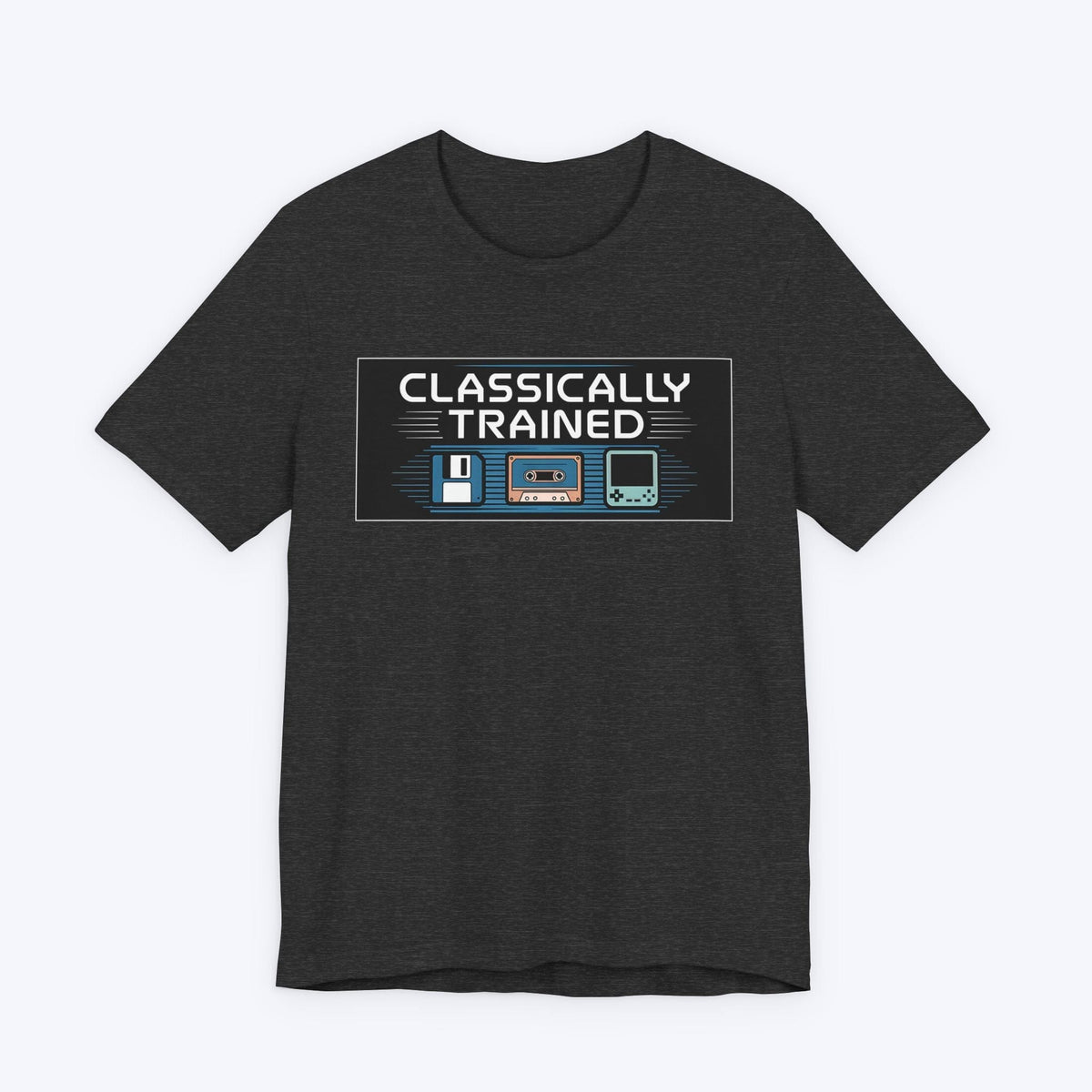 T-Shirt Dark Grey Heather / S Throwback Tech Authority T-shirt