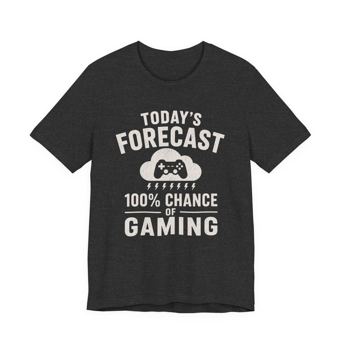 T-Shirt Dark Grey Heather / S Today's Forecast T-shirt