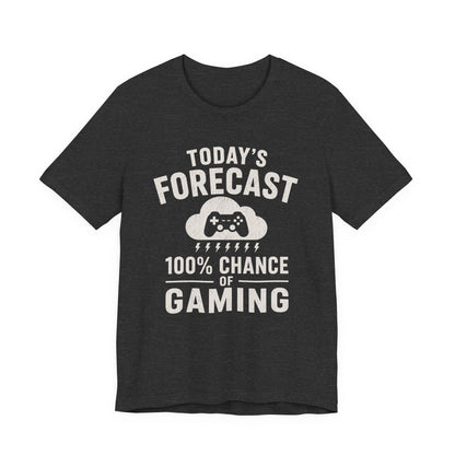 T-Shirt Dark Grey Heather / S Today's Forecast T-shirt