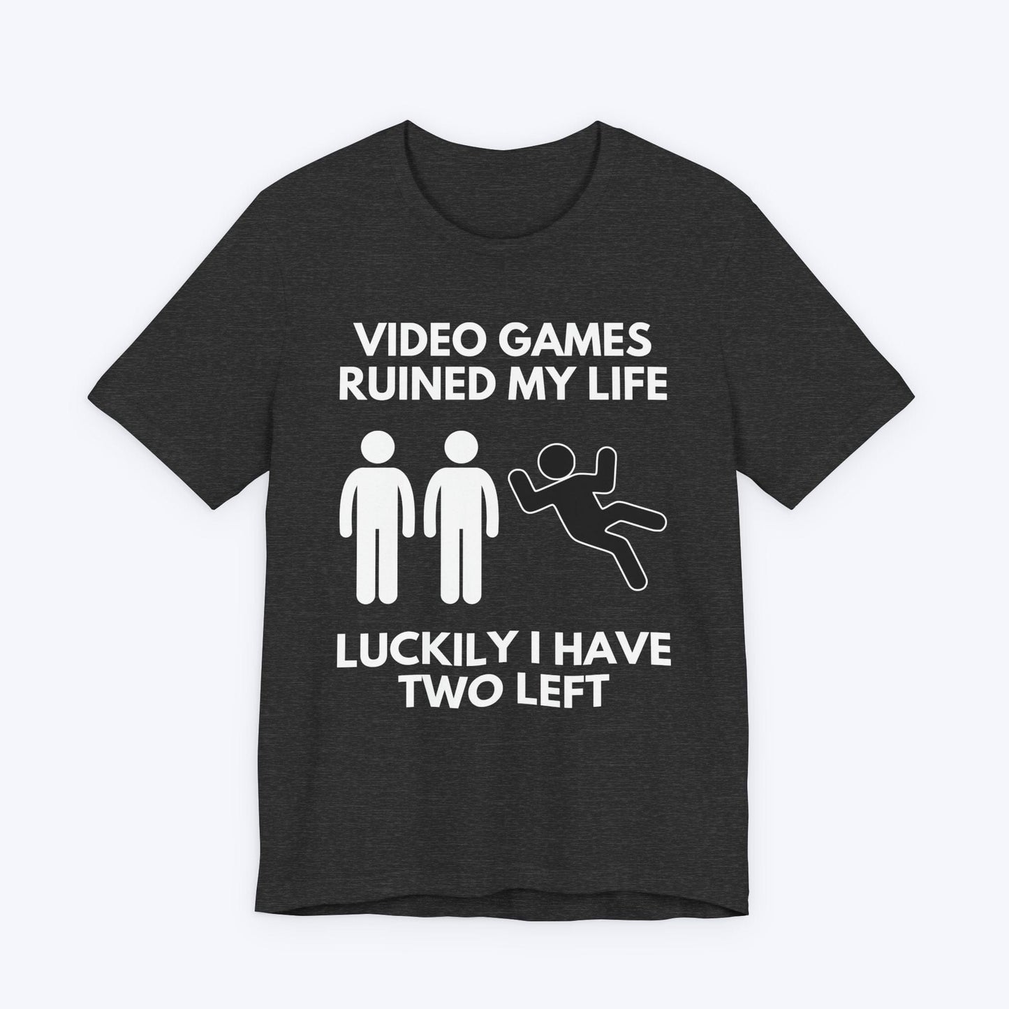 T-Shirt Dark Grey Heather / S Two Lives Left T-shirt