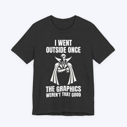 T-Shirt Dark Grey Heather / S Vampire Mode: Indoors Only T-shirt