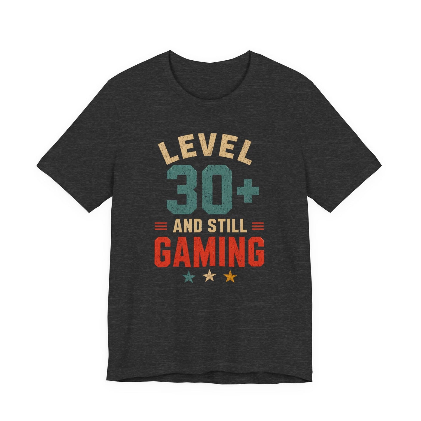 T-Shirt Dark Grey Heather / S Veteran Gamer T-shirt
