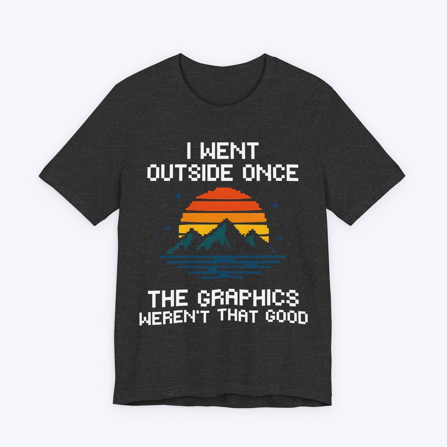 T-Shirt Dark Grey Heather / S Why Am I Here T-shirt