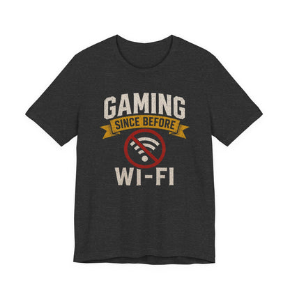 T-Shirt Dark Grey Heather / S Wi-Fi Free T-shirt
