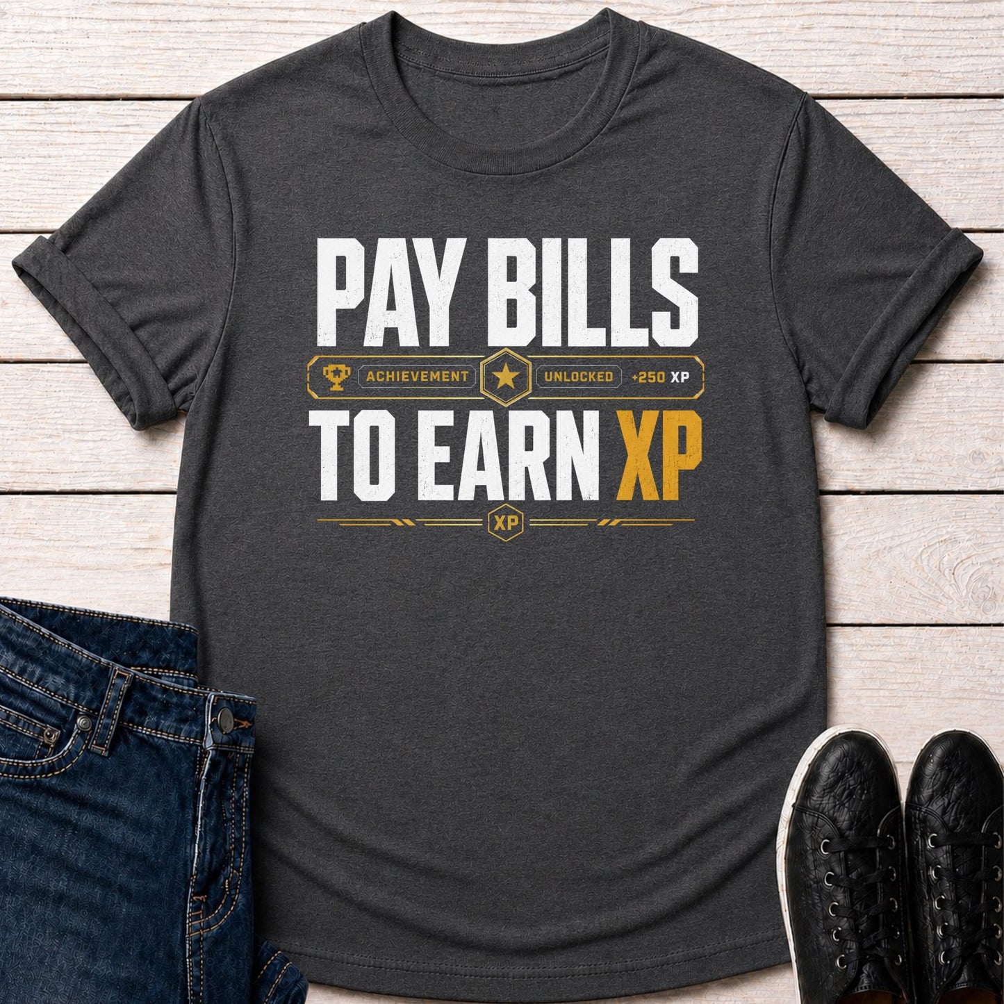 T-Shirt Dark Grey Heather / S XP Grind T-shirt