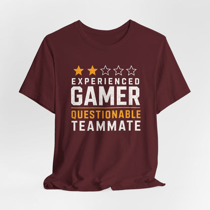 T-Shirt Experienced Gamer T-shirt