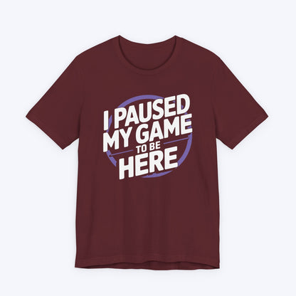 T-Shirt Game Interrupted T-shirt