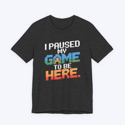 T-Shirt Game Time Interrupted T-shirt