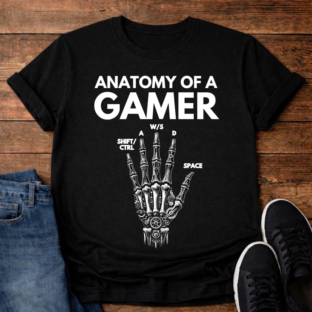 T-Shirt Gamer Anatomy T-shirt