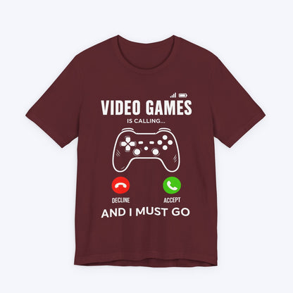 T-Shirt Gaming Is Calling T-shirt