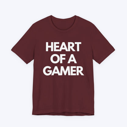 T-Shirt Heart of a Gamer T-shirt