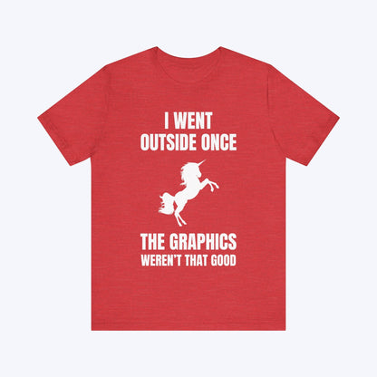 T-Shirt Heather Red / S Disappointed Unicorn T-shirt
