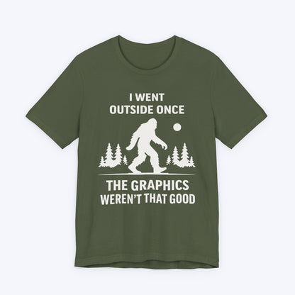 T-Shirt I Went Outside. Didn't Spot Me T-shirt