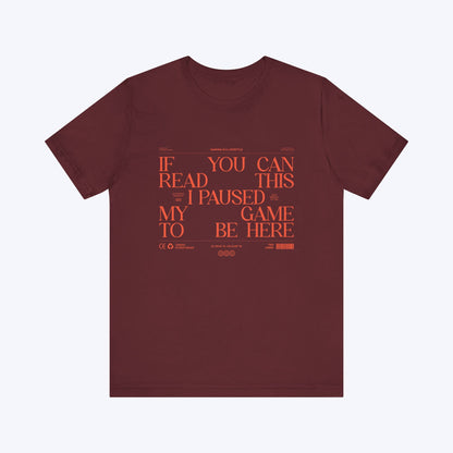 T-Shirt If You Can Read This (Streetwear Edition) T-shirt