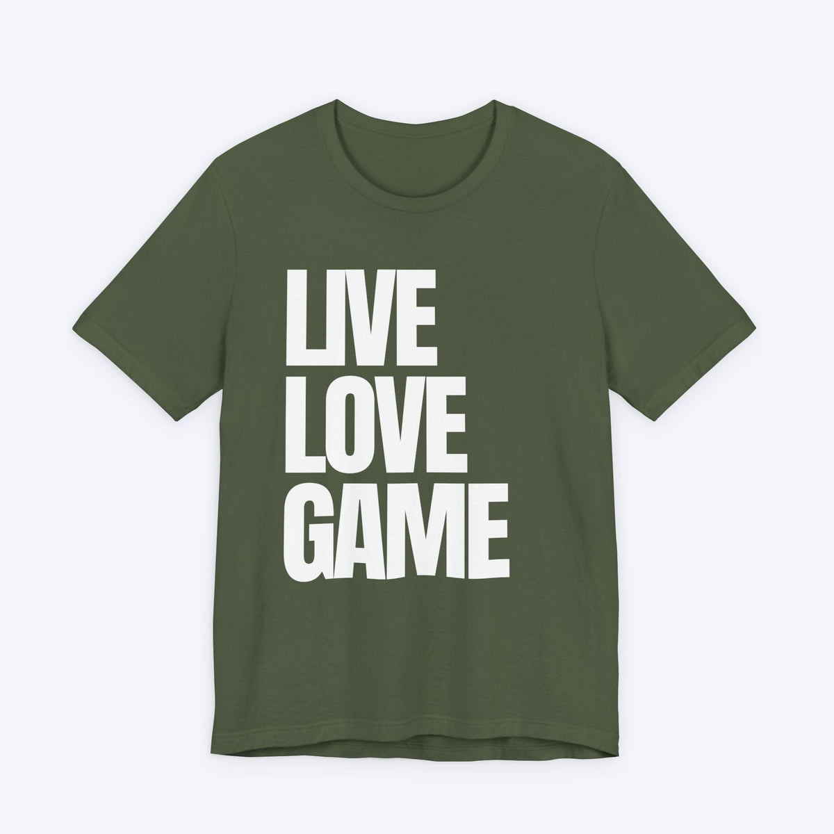T-Shirt Live, Love, Game (Priorities in Order) T-shirt