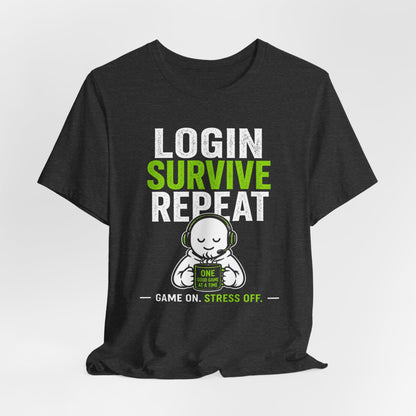 T-Shirt Login Repeat T-shirt