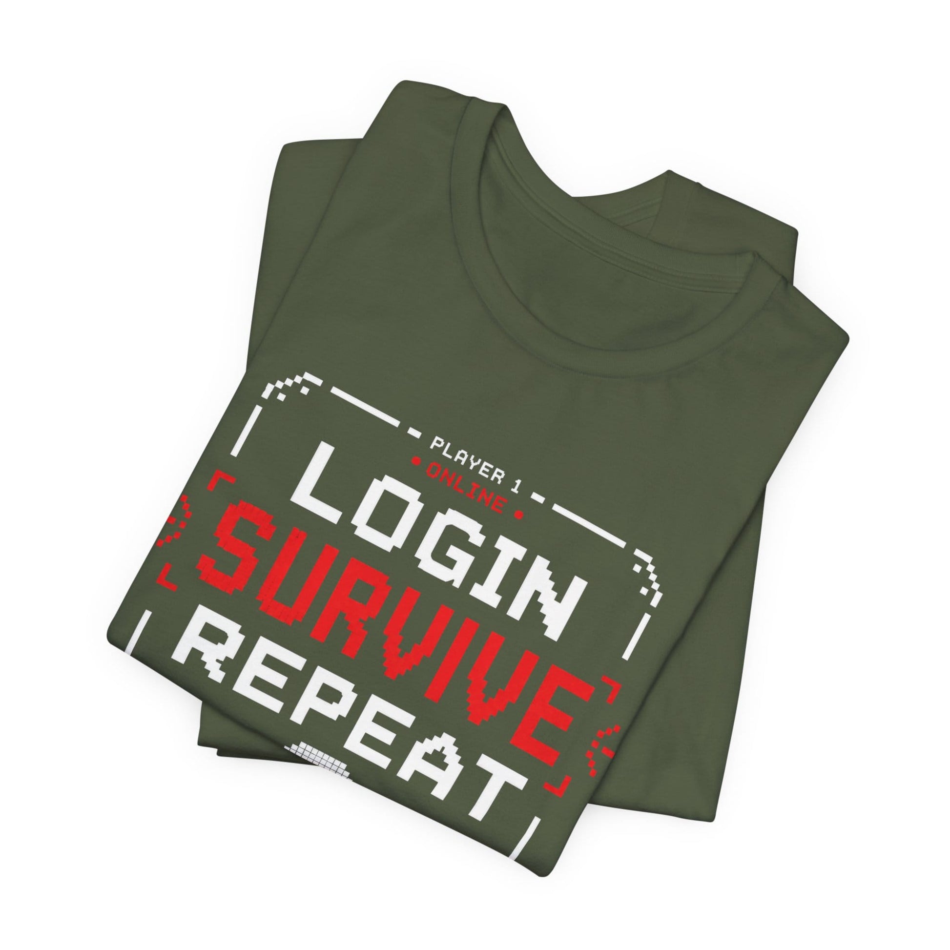 T-Shirt Login Survive Repeat T-shirt