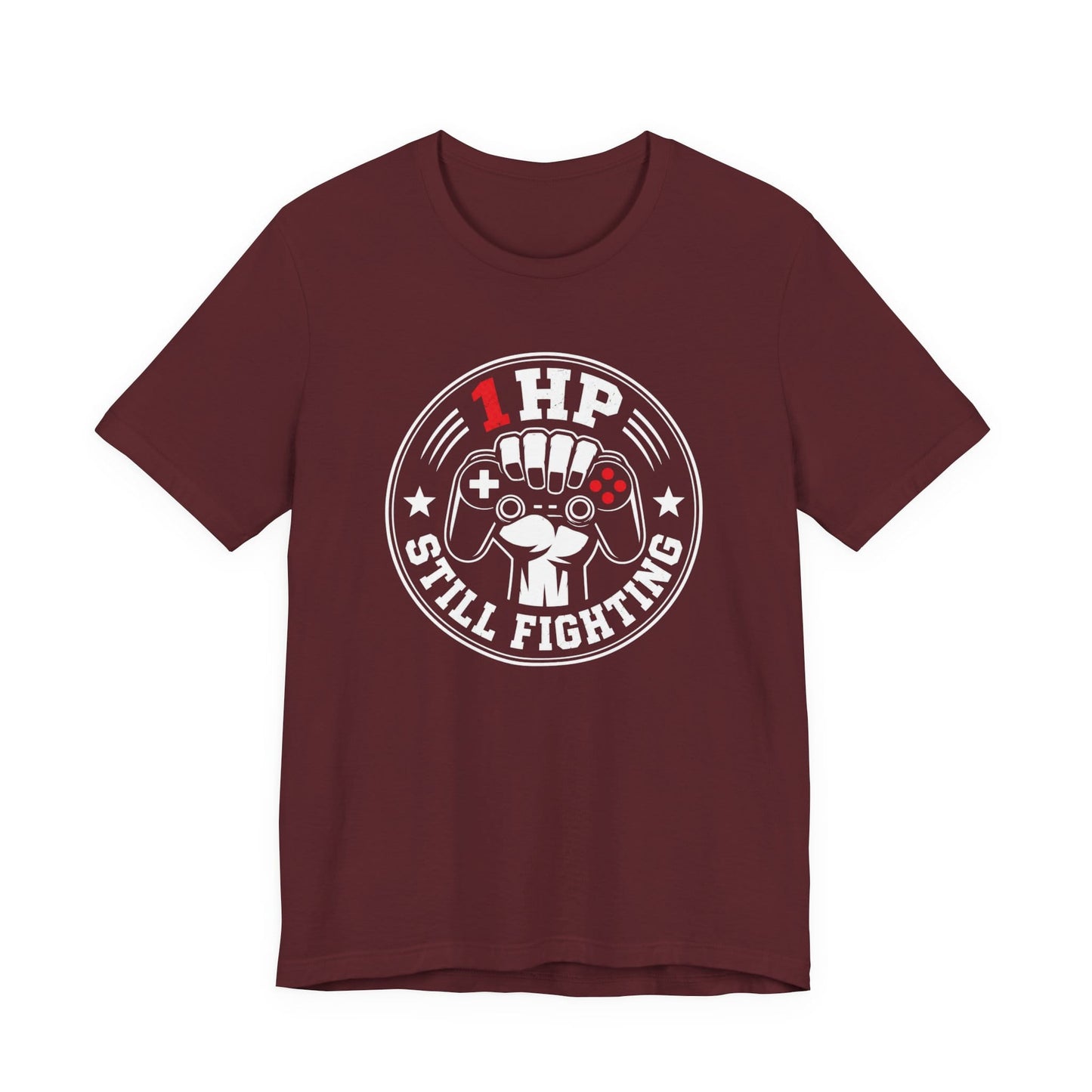 T-Shirt Maroon / S 1HP Fighter T-shirt