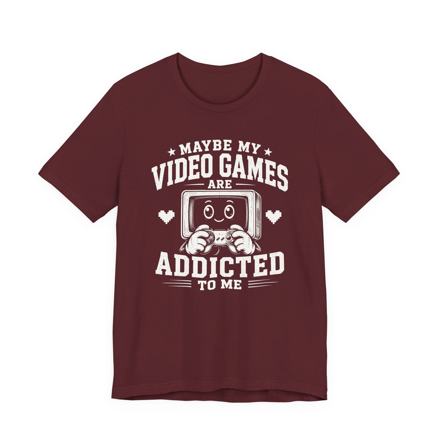 T-Shirt Maroon / S Addicted To Me T-shirt
