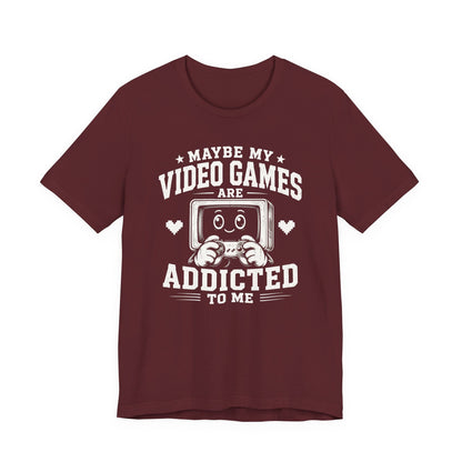 T-Shirt Maroon / S Addicted To Me T-shirt