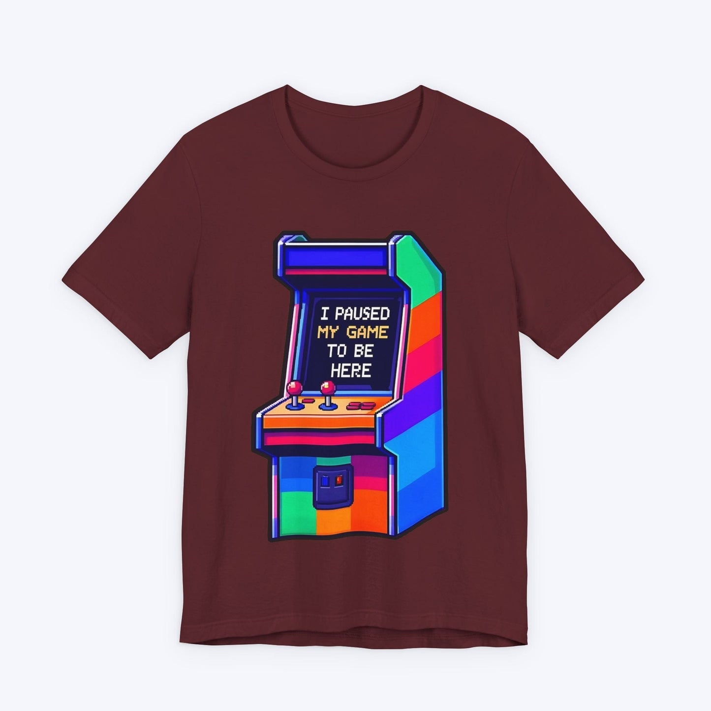 T-Shirt Maroon / S Another Arcade Day Lost T-shirt