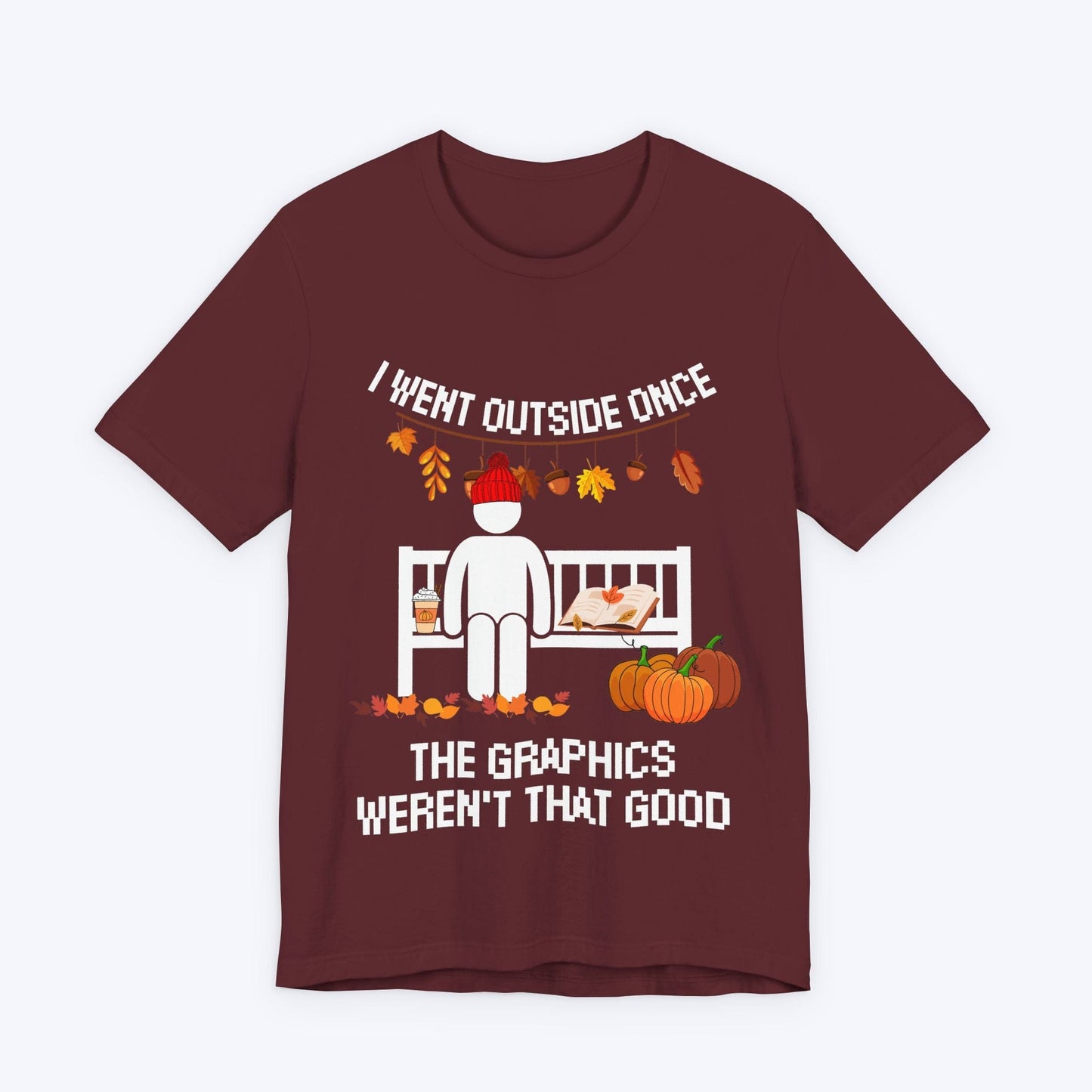 T-Shirt Maroon / S Autumn Chill, Subpar Graphics T-shirt