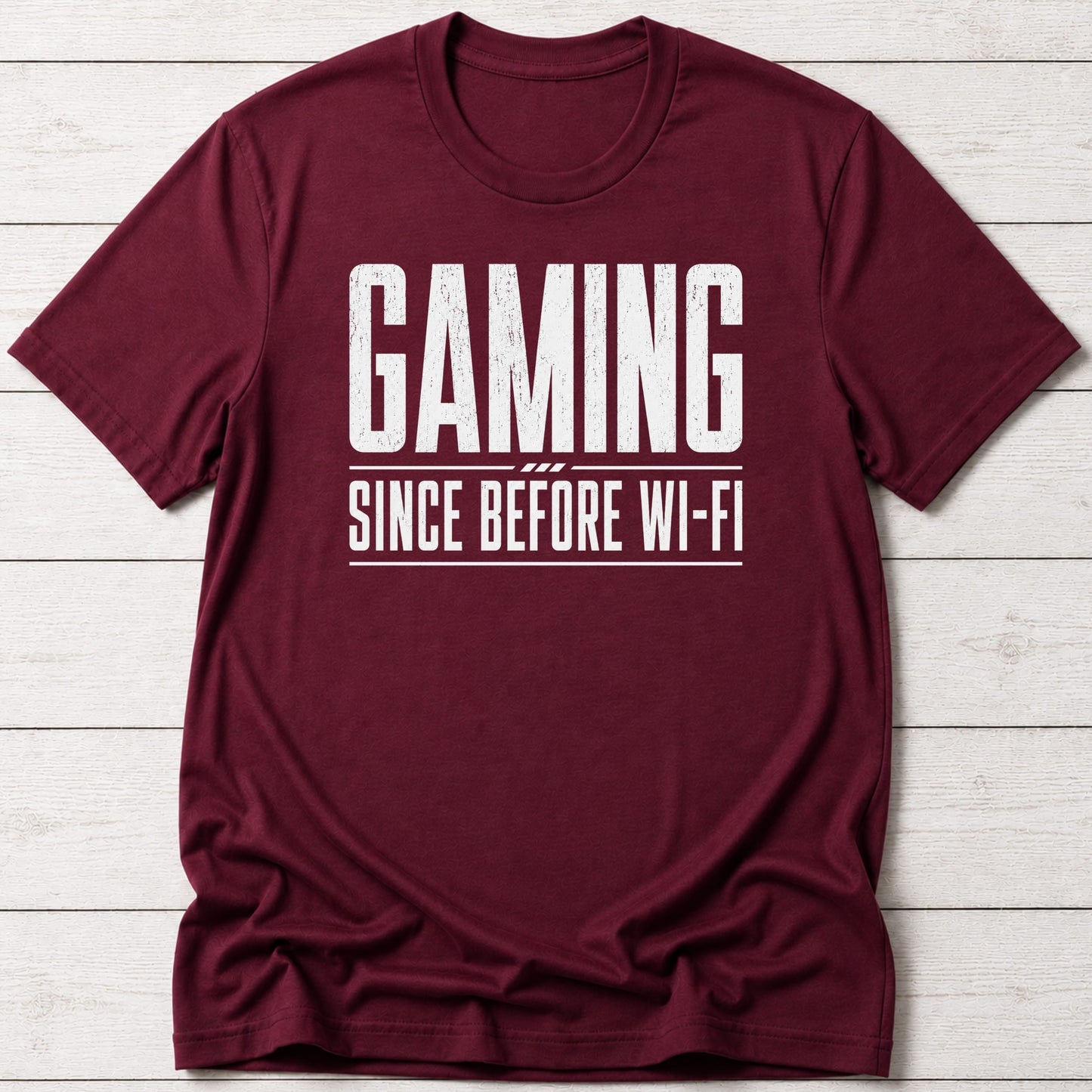T-Shirt Maroon / S Before Wi-Fi T-shirt