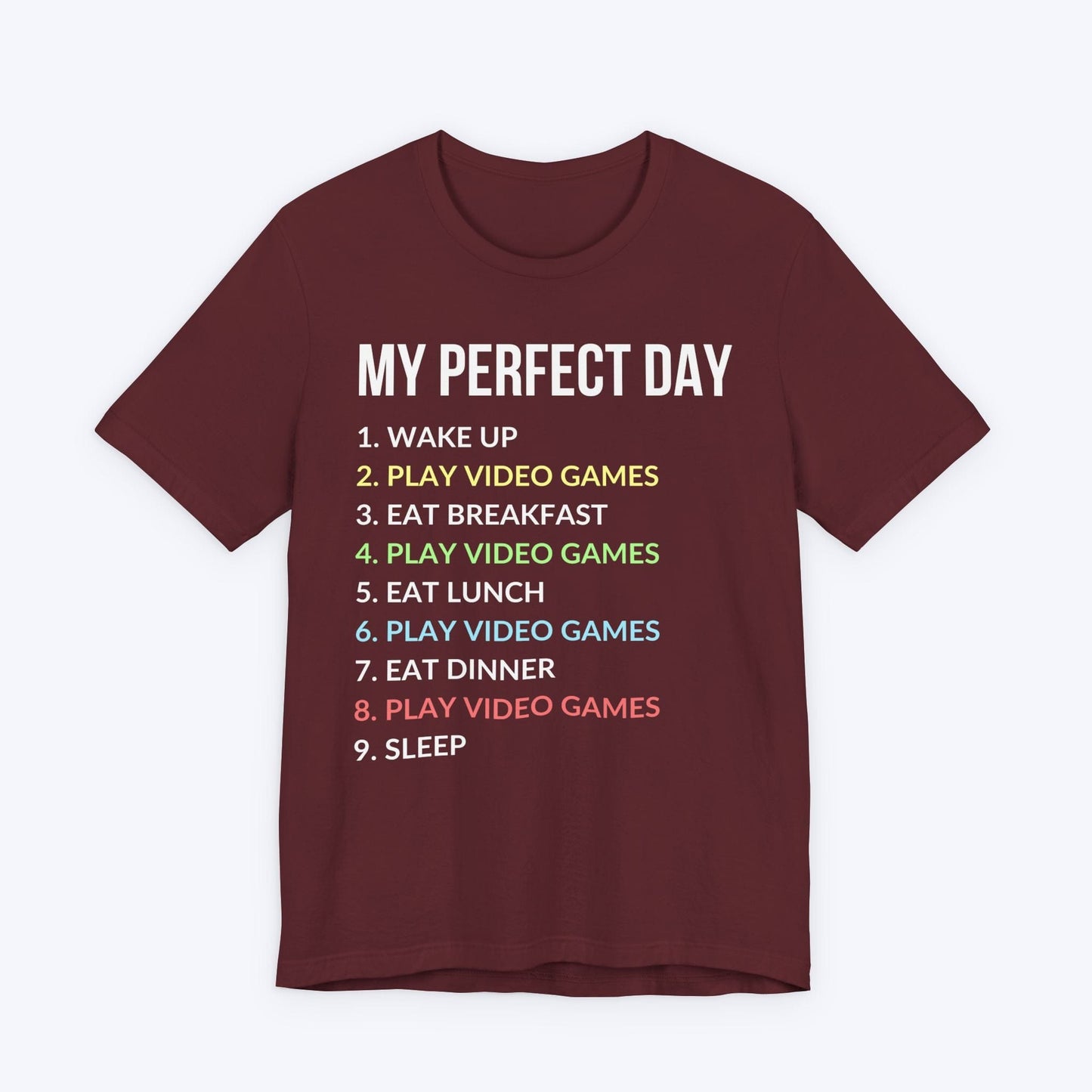 T-Shirt Maroon / S Best Day Ever T-shirt