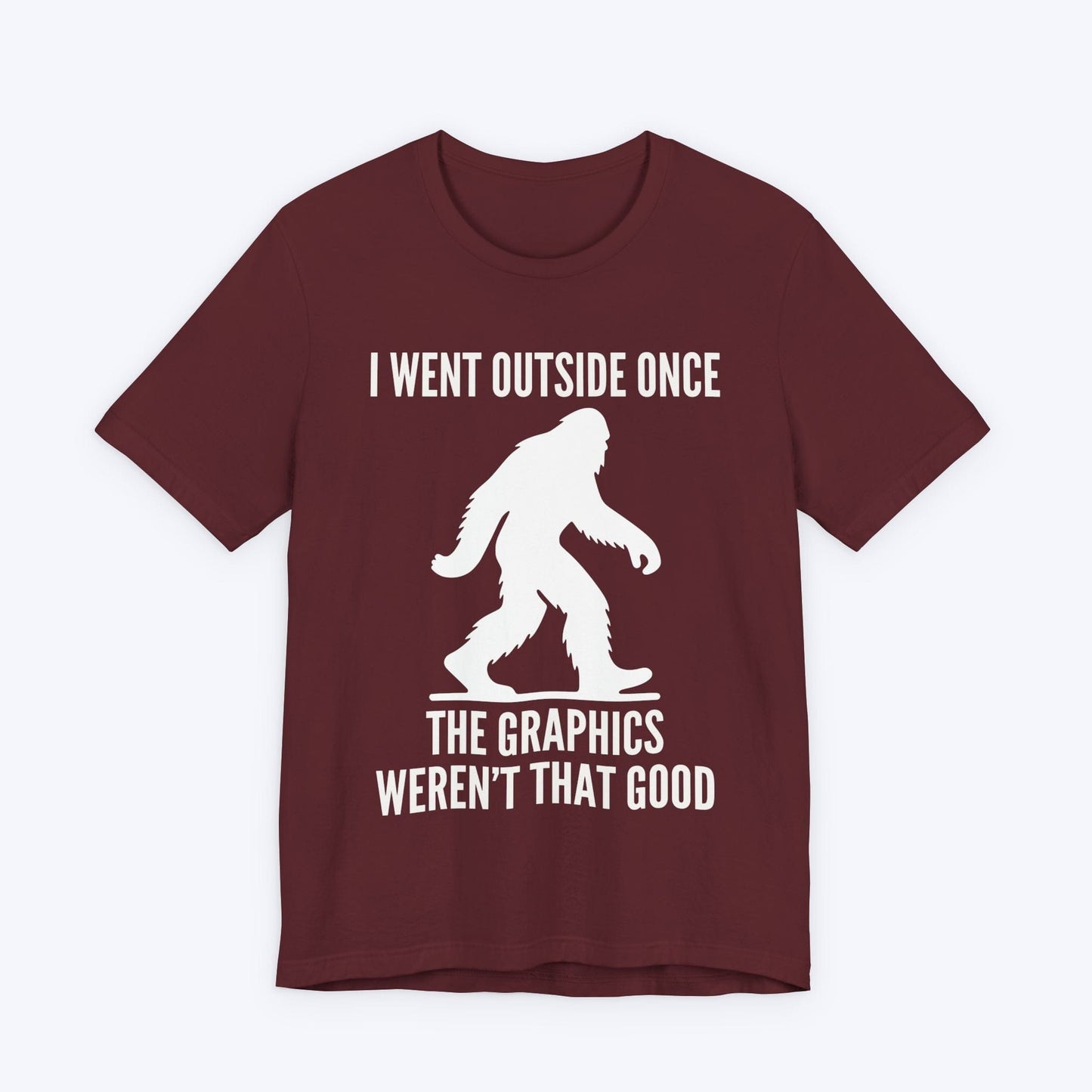 T-Shirt Maroon / S Bigfoot Gamer Review T-shirt