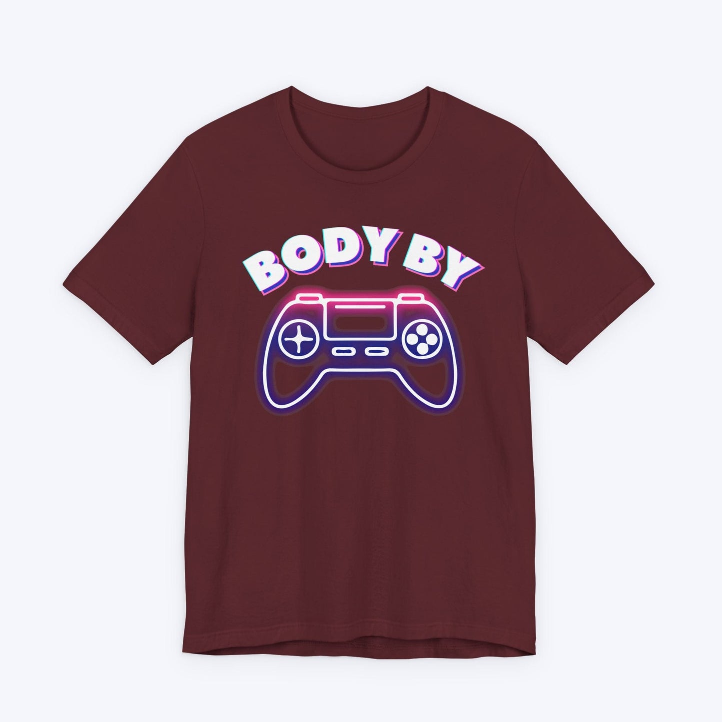 T-Shirt Maroon / S Body By Video Games T-shirt