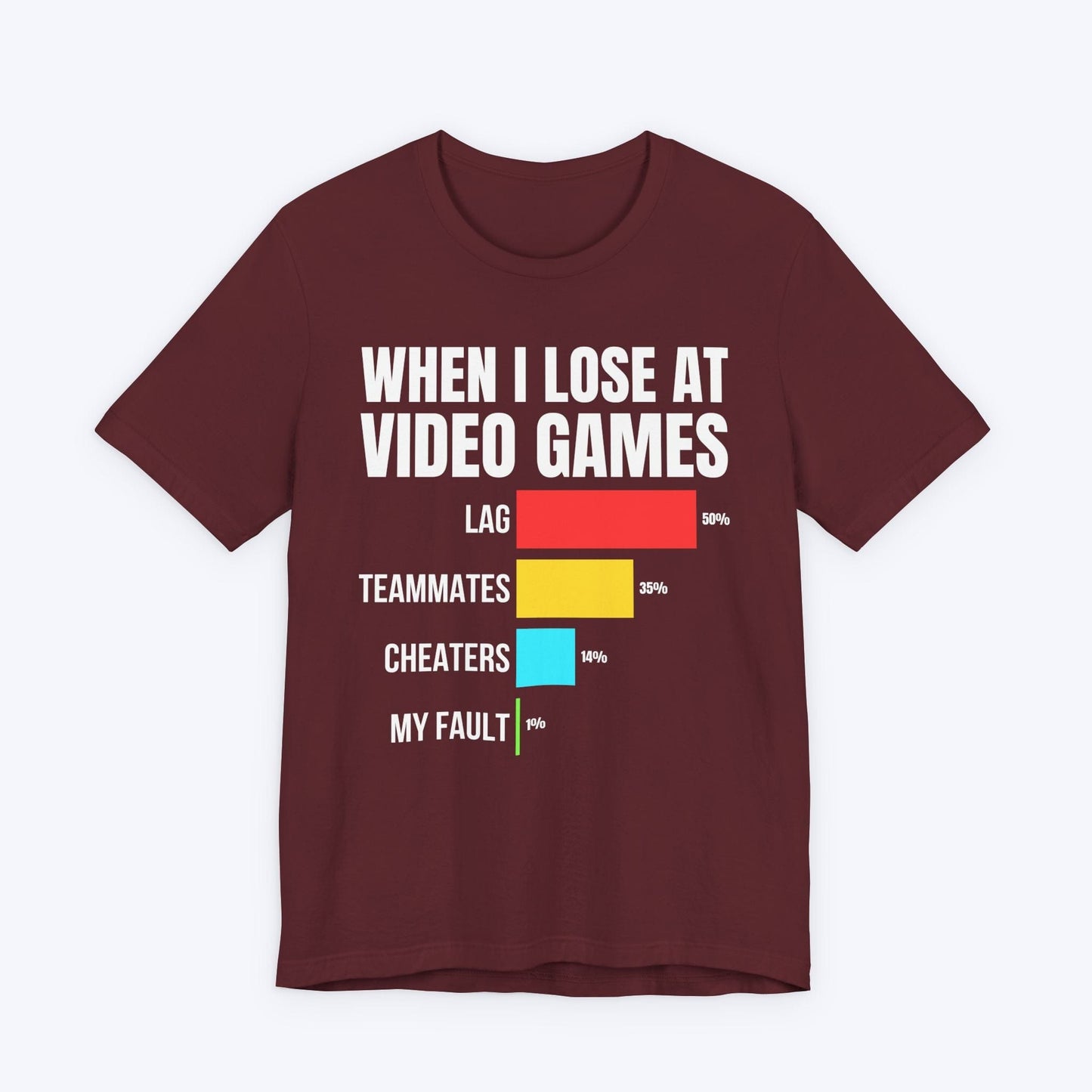 T-Shirt Maroon / S Definitely Not My Fault T-shirt