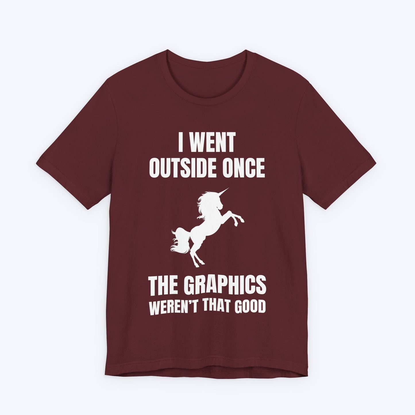 T-Shirt Maroon / S Disappointed Unicorn T-shirt