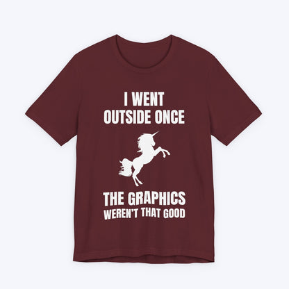 T-Shirt Maroon / S Disappointed Unicorn T-shirt