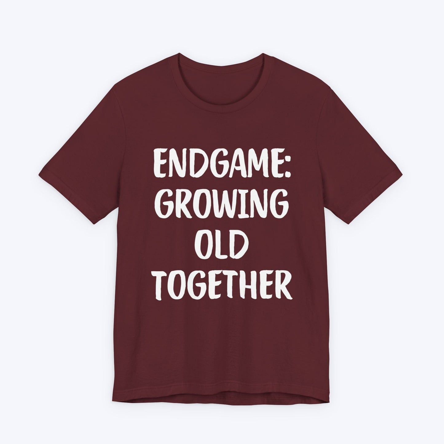 T-Shirt Maroon / S Endgame: Growing Old Together T-shirt