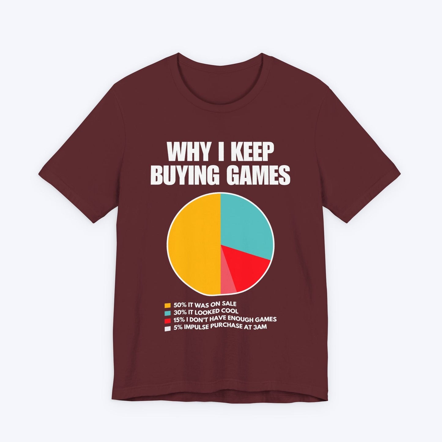T-Shirt Maroon / S Game Collector T-shirt