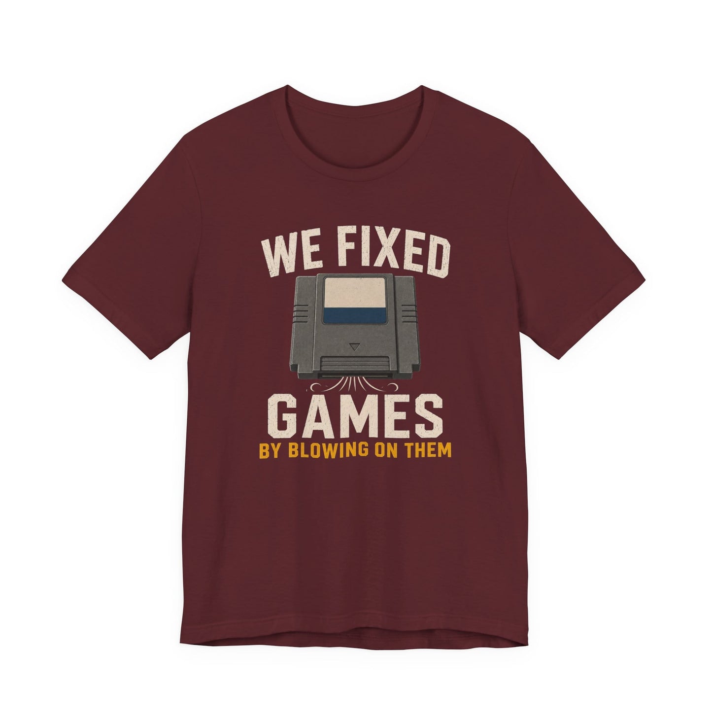 T-Shirt Maroon / S Game Fixer T-shirt
