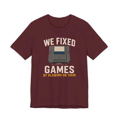 T-Shirt Maroon / S Game Fixer T-shirt