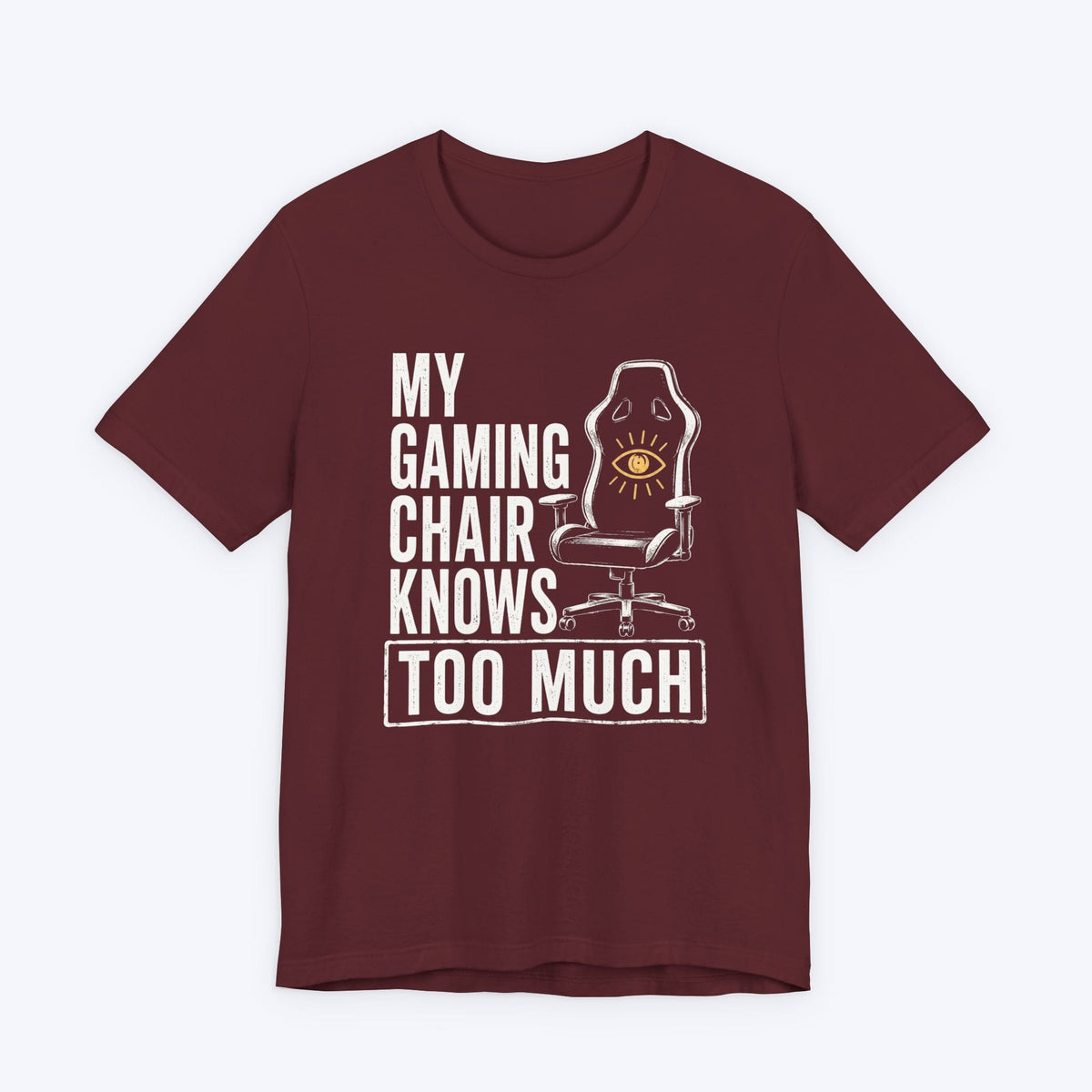 T-Shirt Maroon / S Gaming Chair Antics T-shirt