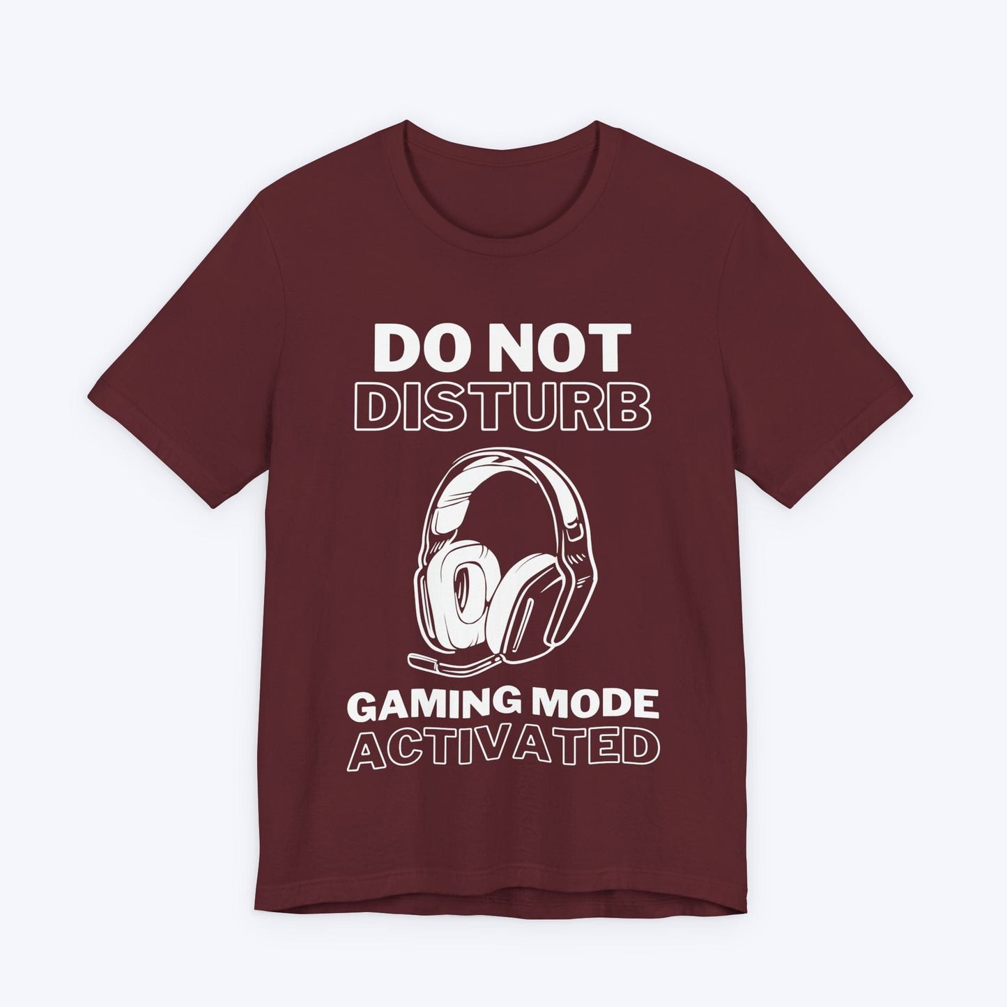 T-Shirt Maroon / S Gaming Mode Activated T-shirt