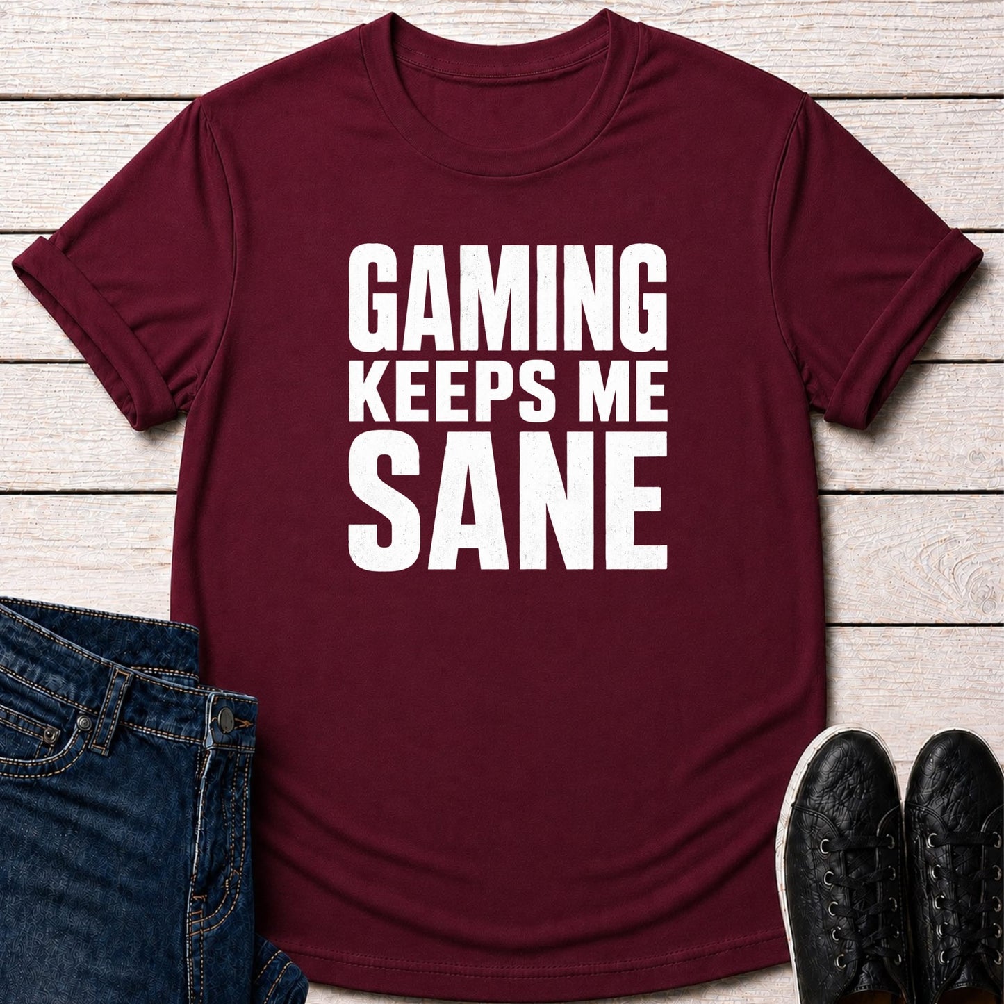T-Shirt Maroon / S Gaming Recovery T-Shirt