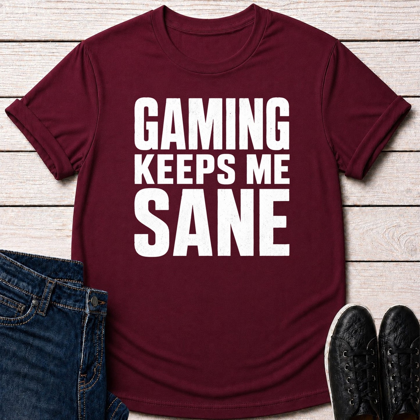 T-Shirt Maroon / S Gaming Recovery T-Shirt