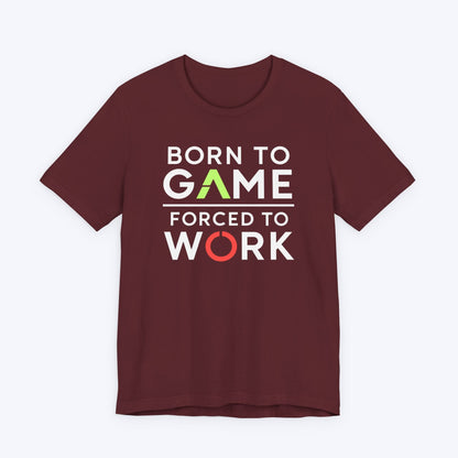 T-Shirt Maroon / S Gaming > Work T-shirt